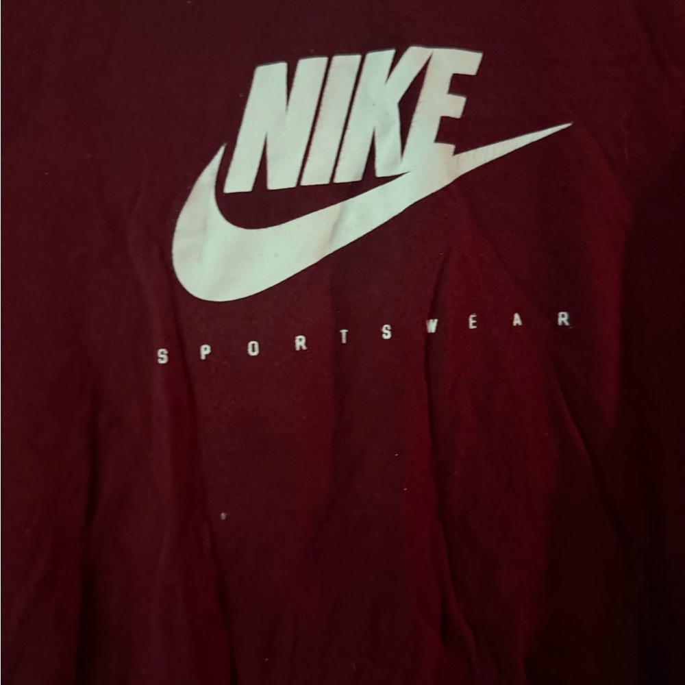 Nike Maroon Sportswear Tee